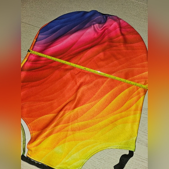 5 For $25✨New Striped Rainbow Suitcase Cover Luggage Protector Large Checked Bag - Picture 4 of 5